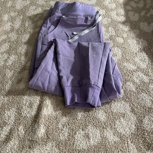 Figs Light Purple Jogger Pants